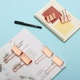 thumbnail image 4 of Mr. Pen- Large Binder Clips, 2 Inch, 12 Pack, Rose Gold, 2 inch Binder Clips Large, Large Binder Clips Jumbo, Office Clips, Paper Clamps, Paper Binder Clips for Paper, Binder Paper Clips, 4 of 8