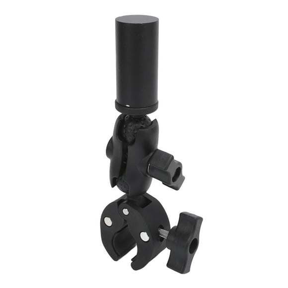 Pole Clamp Mount, Weather Resisting Wide Compatibility Secure Clamping Car Pole Clamp Bracket with Adapter for Mini Dishy Antenna