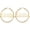 Style 2, variant on Personalized Name Hoop Earrings for Women, Custom Circle Earrings with Name, Stylish Personalized Jewelry Gift for Her, Custom Name Accessories