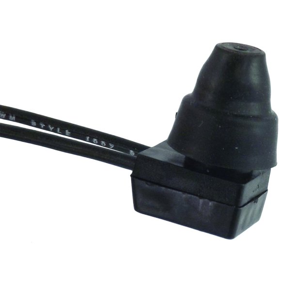 Core Tools CT128-LS-B Black Push Button Waterproof Switch, Pack of 10