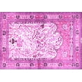 thumbnail image 1 of Ahgly Company Indoor Rectangle Animal Pink Traditional Area Rugs, 8' x 10', 1 of 4