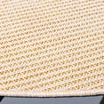 thumbnail image 4 of SAFAVIEH Martha Stewart Hampton Solid Indoor/Outdoor Area Rug, Yellow, 6'5" x 6'5" Round, 4 of 9