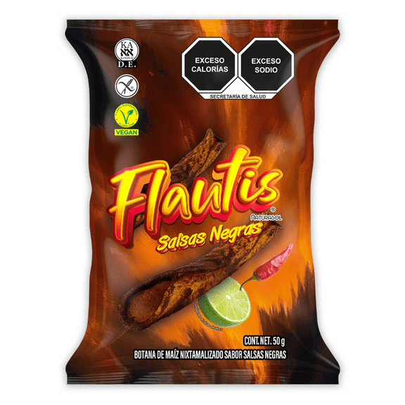 Flautis Salsas Negras 50g