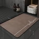 thumbnail image 3 of Alfombrilla de baño antideslizante absorbente de agua, alfombra de baño, felpudo de secado rápido, 45 cm x 70 cm, letra café, 3 of 4