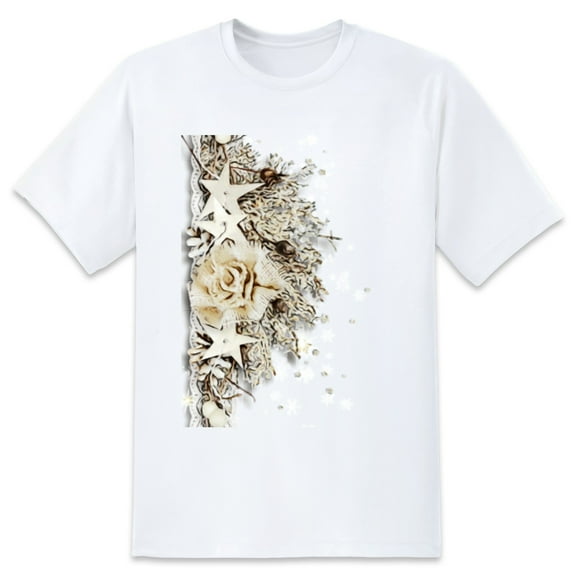 Men's Graphic TeeNature Letter Print T-Shirts Round Neck Short Sleeves Sizes XS-5XL Summer Daily Casual Tops