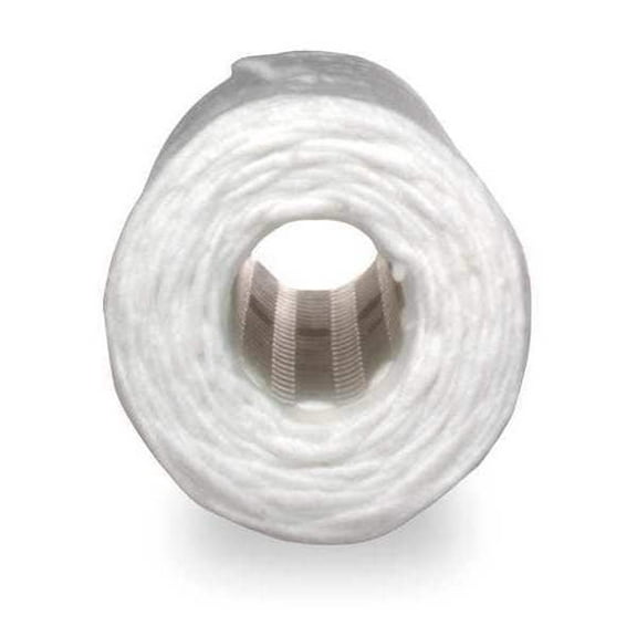 String Wound Filter Cartridge, 3 gpm, 1 Micron, 2-7/16" O.D., 10 in H, 6 PK