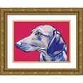 thumbnail image 1 of Seay, Anne 14x11 Gold Ornate Wood Framed with Double Matting Museum Art Print Titled - Dachshund II, 1 of 4