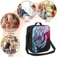 thumbnail image 5 of Anime Dandadan Insulated Lunch Bag Portable Thermal Lunchbag Reusable Bento Tote Bag Snack Bags, 5 of 9