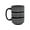 A, variant on Black Ceramic Coffee Mug with Unique Geometric Pattern Design 11 Oz Durable Cup for Hot & Cold Beverages