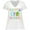 AA-White, variant on Inktastic 100 Days of School Party Women's Plus Size V-Neck T-Shirt