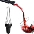 thumbnail image 2 of Vertedor aireador de vino, embudo vertedor aireador, boquilla decantadora para amantes del vino, 2 of 8