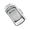 thumbnail image 3 of Harpily Garlic Chopper Stainless Garlic Grater Crusher Spoon Tray Grinding Kitchen Tool, 3 of 4