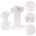 thumbnail image 2 of 1 Set Roman Column David Statue Greek Daivid Statue Resin Sculpture Home Decoration, 2 of 6