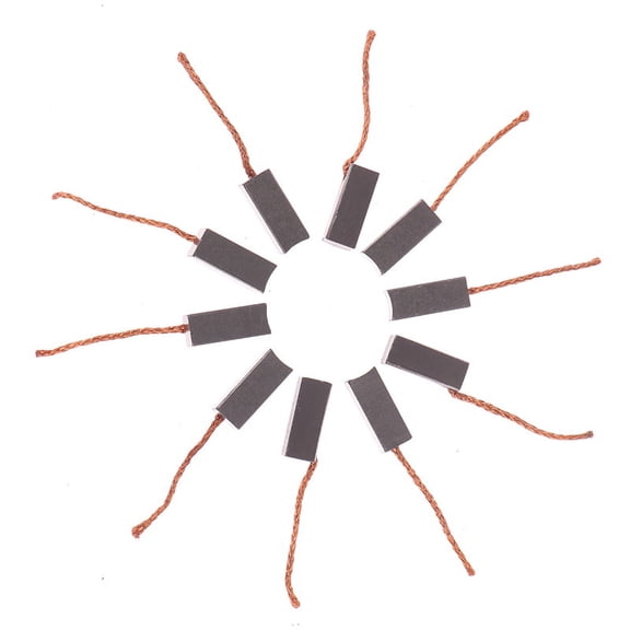 10pcs 8*8*20mm Carbon Brush For Automobile Heater Blower Fan Air-blower