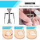 thumbnail image 5 of 7-Piece Toenail Care Kit, Stainless Steel Nail Clippers for Manicure & Pedicure, Ingrown Toenail Solution Tool Set, 5 of 5