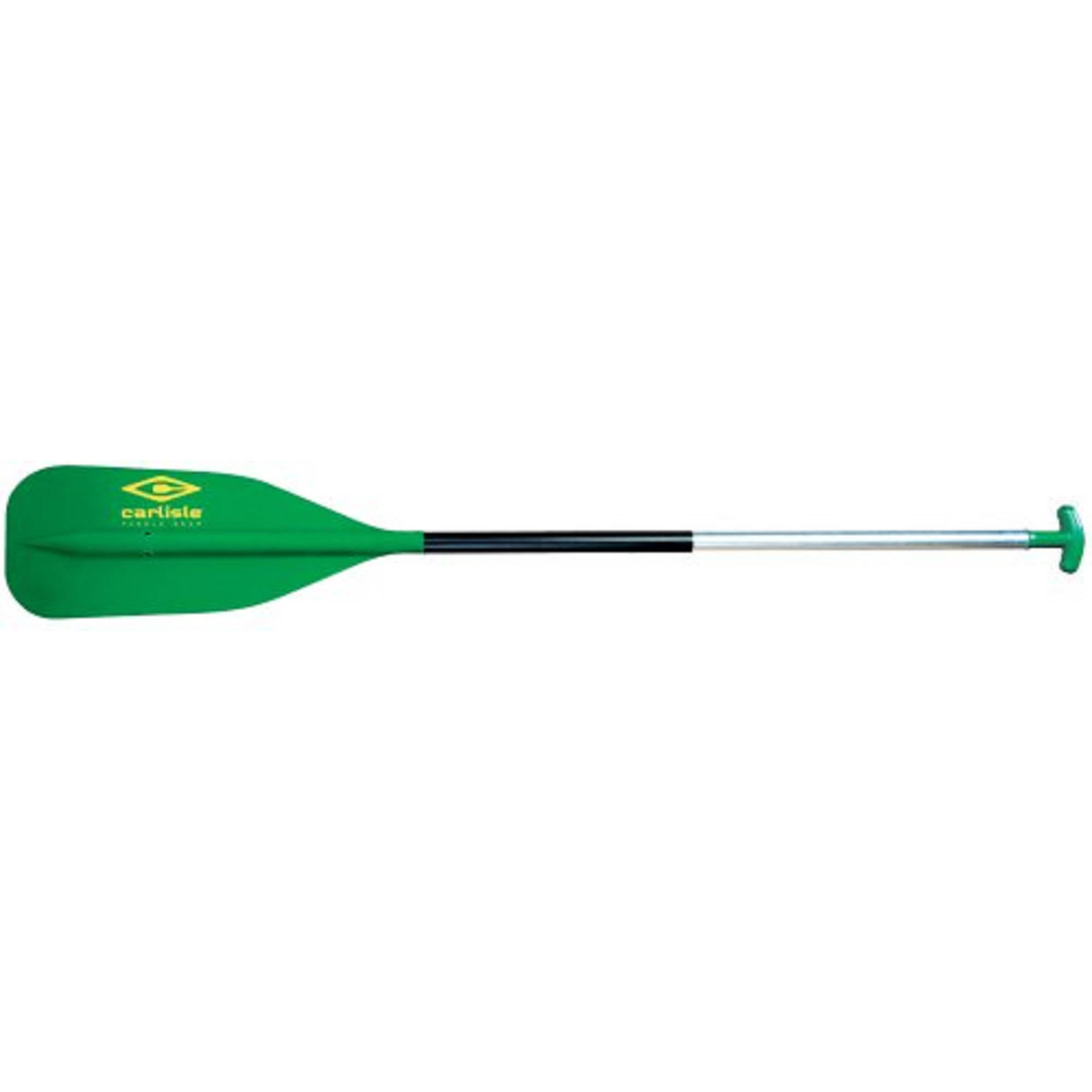 carlisle economy t-grip plastic canoe paddle, green