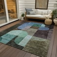 thumbnail image 6 of Addison Rugs Chantille Indoor/Outdoor Transitional Contemporary Brown Washable Rectangle Rug, 10' x 14', 6 of 6