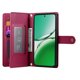 thumbnail image 5 of Funda de cartera GANGXUN para OPPO Reno 12F - Diseño de cuero premium, 9 ranuras para tarjetas, 5 of 6