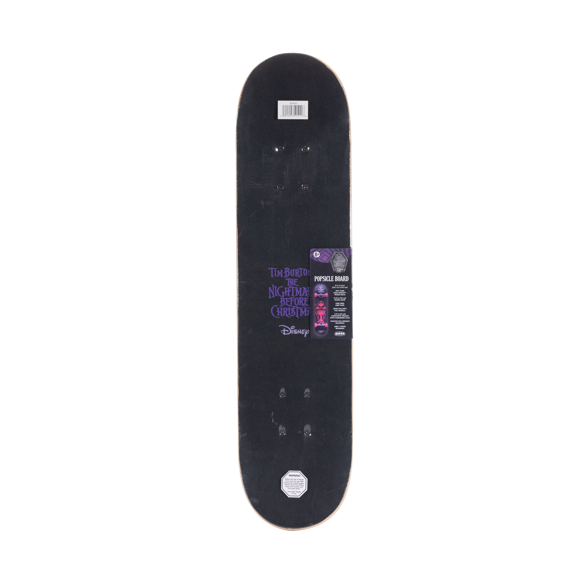 Jack Nightmare Before Christmas 28 inch Skateboard - Walmart.com