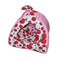 thumbnail image 2 of Amoroso Folded Lightweight Pet House with Sponge Cushion 6239 Pink, 2 of 8