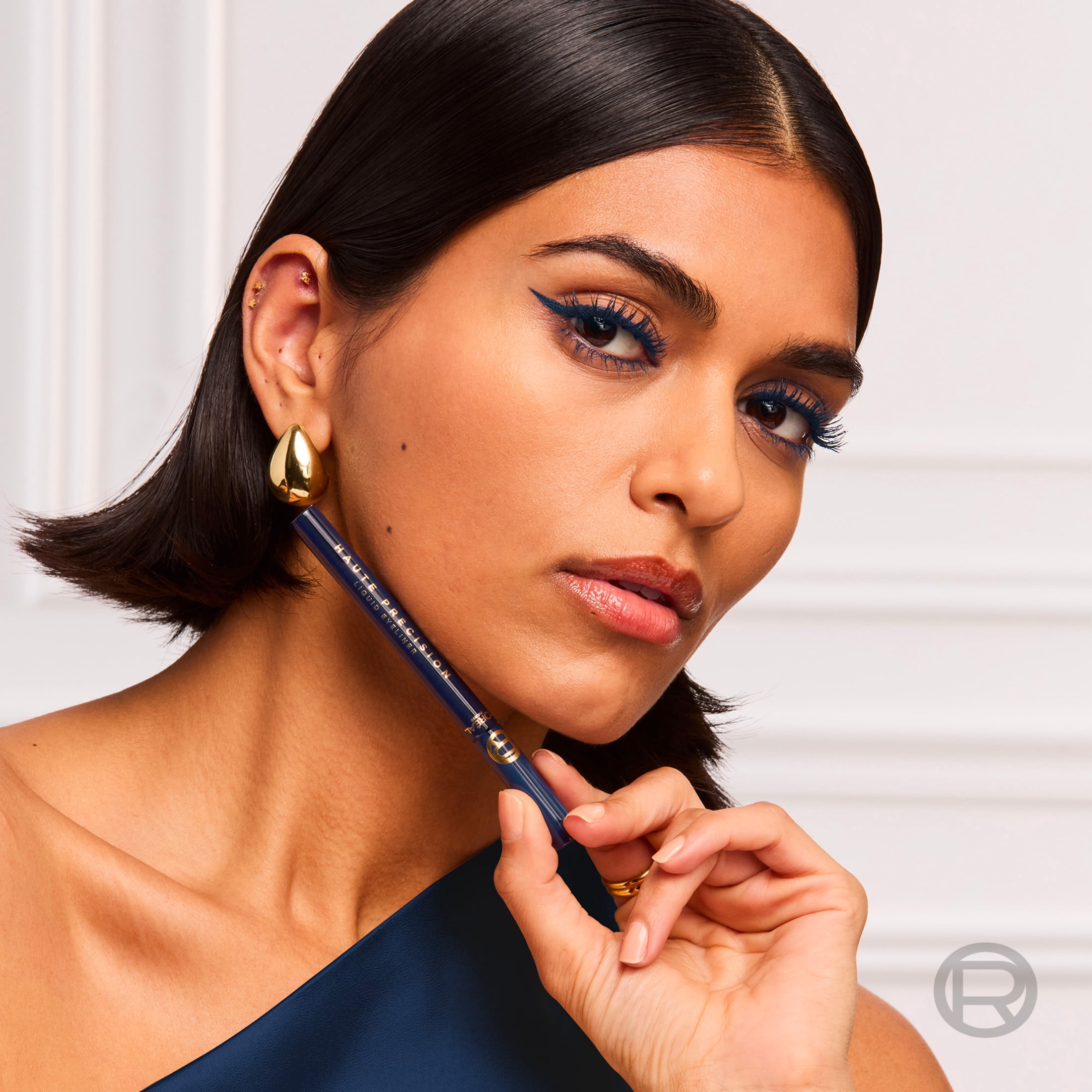 L'Oreal Paris Haute Precision Waterproof Liquid Eyeliner, Blue Suede 30, 0.03 fl oz
