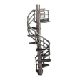 thumbnail image 1 of arctrm 1/64 Scale Staircase Model Decorative Diorama Scene Model Furniture Attic Ladder, 1 of 9