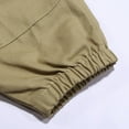 thumbnail image 4 of GBSYEWXS Trousers For Little Boys Childred Outdoor Cute Comfort Waist Cargo Khaki Pants Size 11-12 Years, 4 of 8