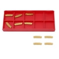 thumbnail image 4 of Yannee 10 Pcs Carbide Inserts MGMN200-G for MGEHR/MGIVR Grooving Cut-Off Tool Holder, 4 of 12