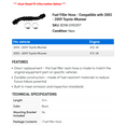 thumbnail image 2 of Fuel Filler Hose - Compatible with 2003 - 2009 Toyota 4Runner 2004 2005 2006 2007 2008, 2 of 2