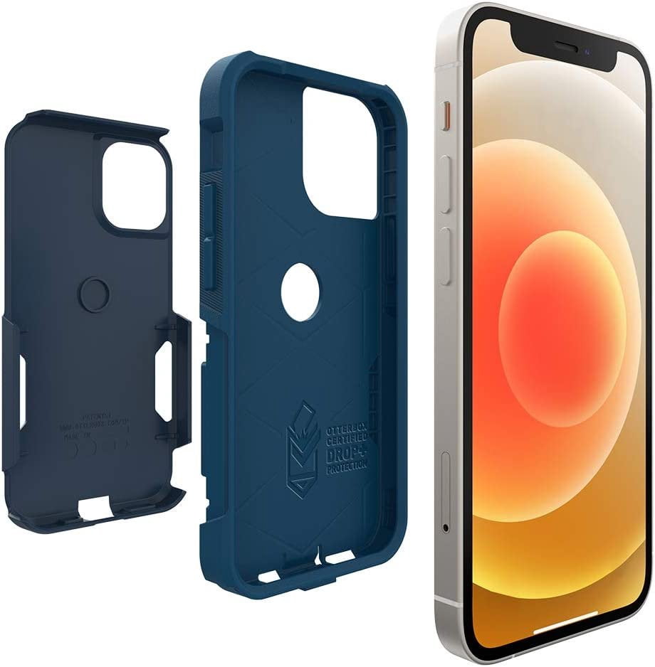 OtterBox COMMUTER SERIES Case for iPhone 12 mini - BESPOKE WAY BLAZER BLUE/STORMY SEAS BLUE