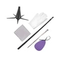 thumbnail image 4 of Fiocias Clarinet Cleaning Kit Care Tools Essential Lightweight Multifunctional Prevent Rolling Portable Wind Instrument Maintenance, 4 of 8