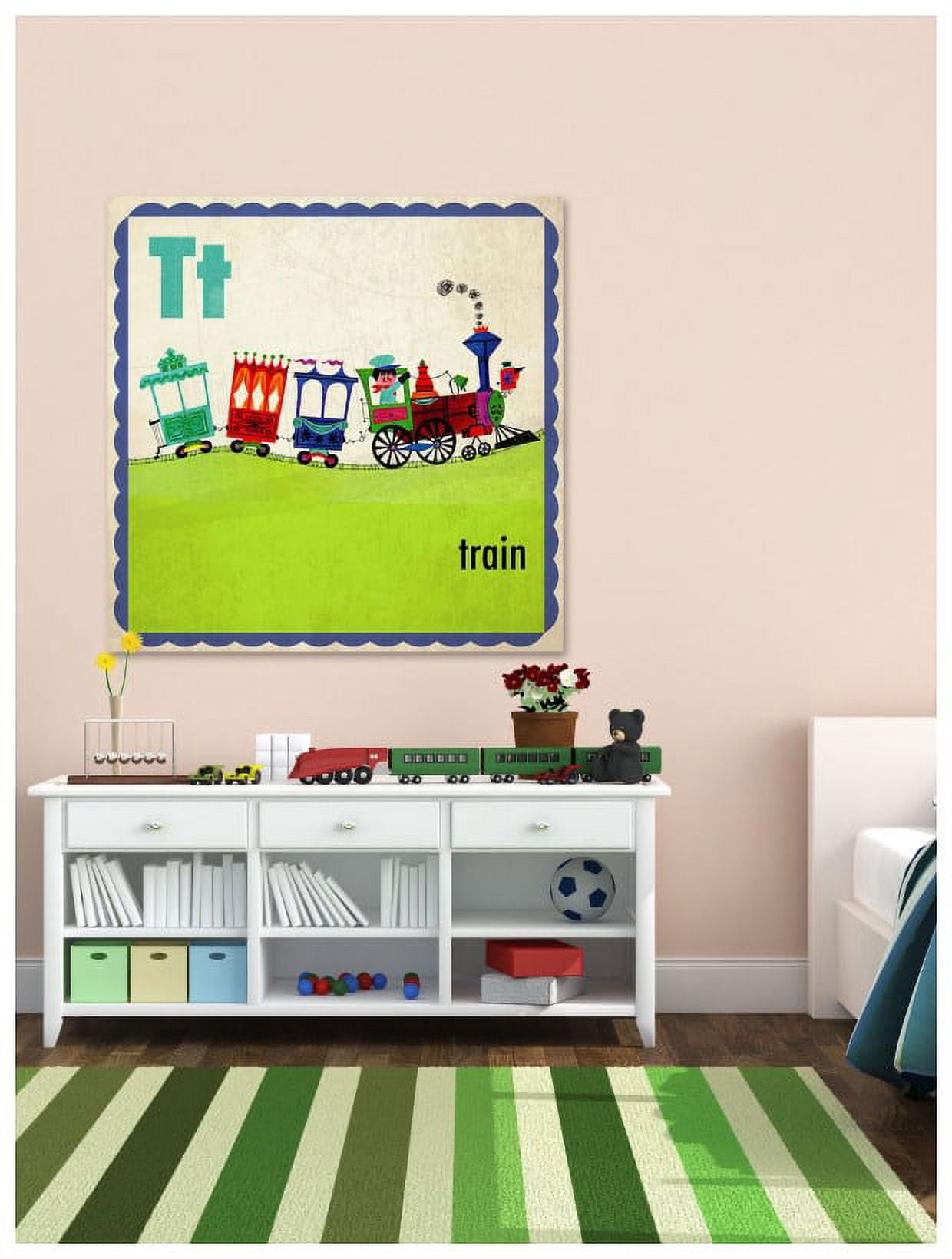 Marmont Hill "Train" by Curtis Painting Print on Canvas