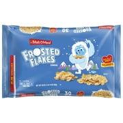 Malt-O-Meal, Crispy Frosted Flakes Bagged Cereal, Family Size 30 oz Plastic Bag
