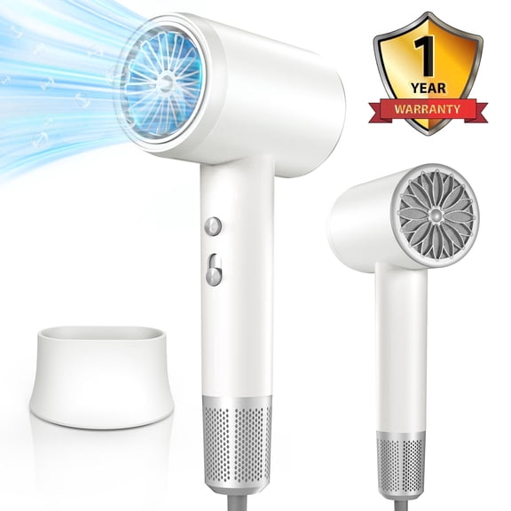 Ionic Hair Dryer, High-Speed Blow Dryer Includes Concentrator, Cool Shot