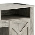 thumbnail image 7 of ModFusion TV Stand X Barn Doors Dark Wood Tone Fits TVs up to 80" LED Lights Power Outlets, 7 of 7