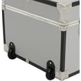 thumbnail image 4 of Seward Explorer Trunk with Wheels & Lock, Light Gray, 30-Inch, 4 of 5