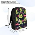 thumbnail image 4 of Haiem Avocado Love Backpack - Stylish and Durable 15-inch Laptop Backpack with Waterproof Oxford Fabric, 4 of 8