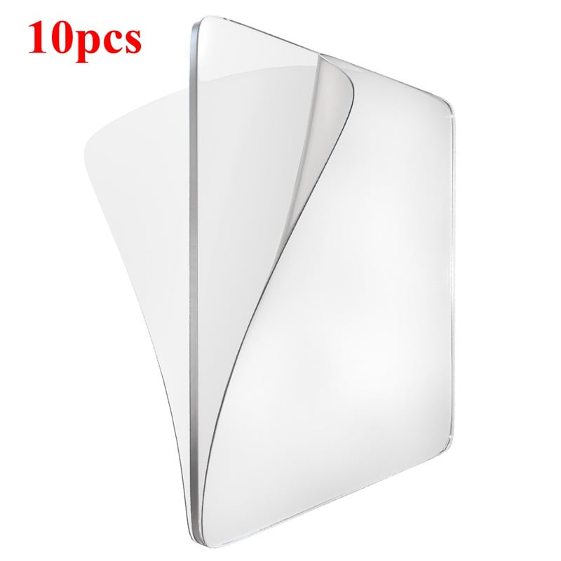 10pcs Super Sticky Silicone Gel Pads Clear, AntiSlip Gel Pads Auto Gel