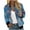 171#Multicolor, variant on Women's Fashion Casual Long-Sleeved Color Blocked Zipper Pocket Boho Baseball Coat Jacket Top 2024 Coats Winter Sweatshirts