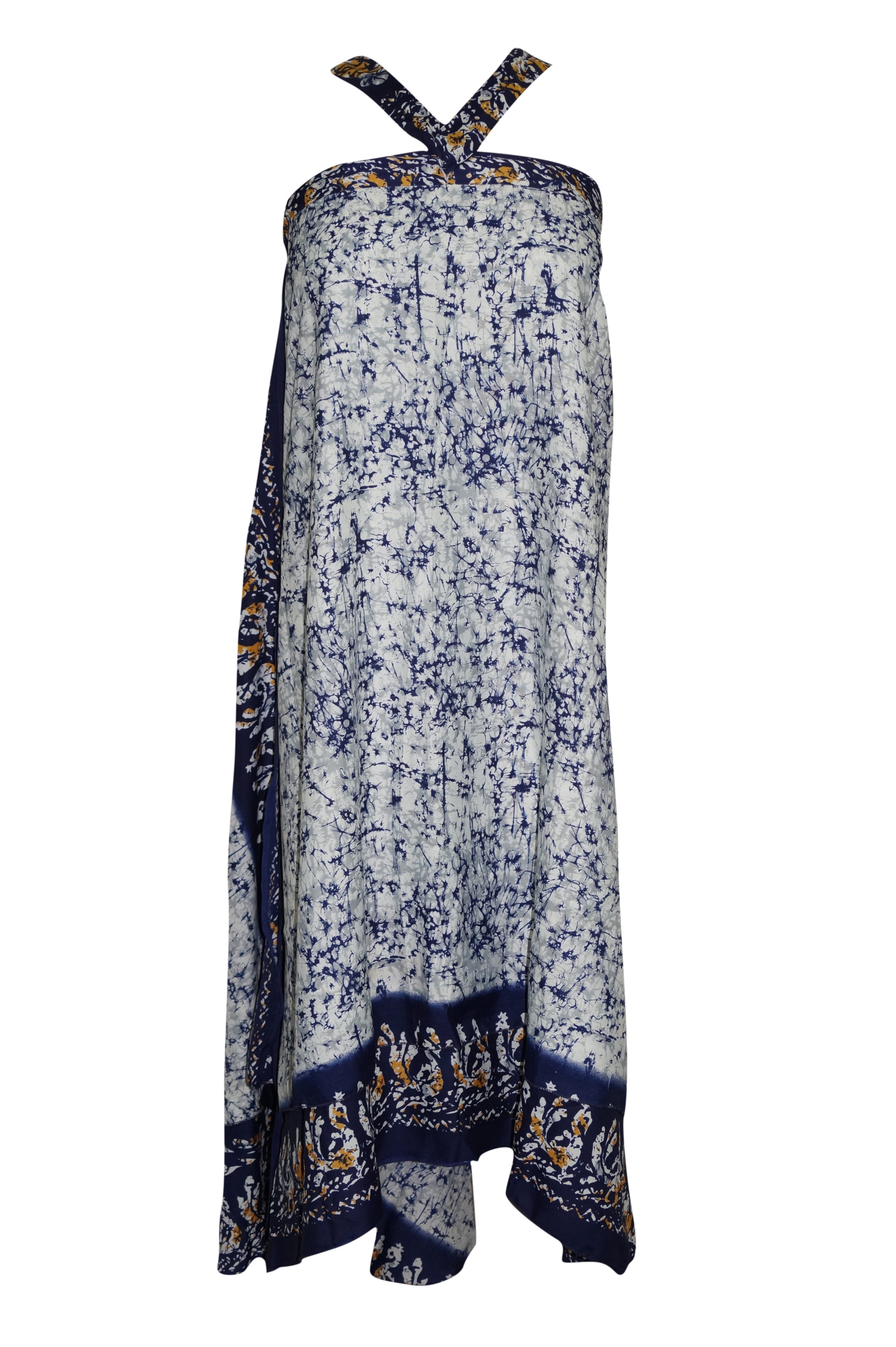 Boho Chic Magic Silk Sari Reversible Two Layer Wrap Around Skirt ...