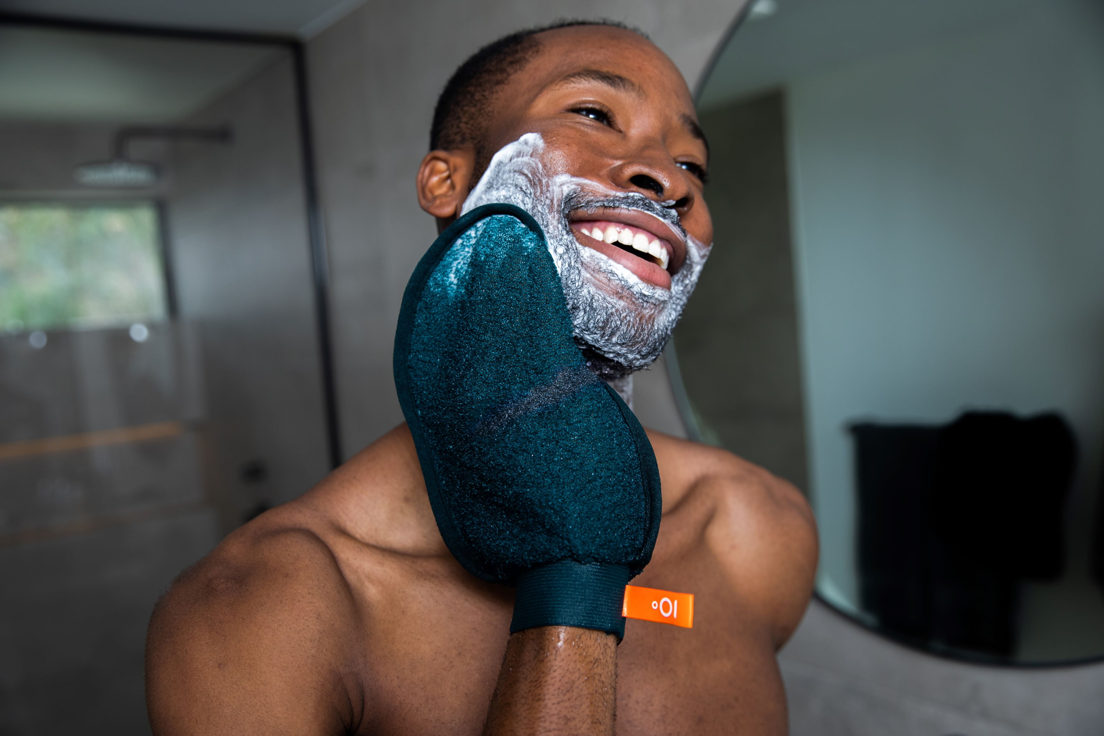 Cleanlogic Sport Exfoliating Body Scrubber, Body Exfoliator Mitt for Clean, Smooth Skin, 1 Count