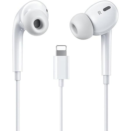 Wired Headphones for iPhone.Earbuds Built-in Microphone & Volume Control. Earphones Compatible with iPhone 14/13/12/11/XR/XS/X/8/7/SE/Pro/Pro Max