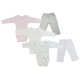 thumbnail image 1 of Niñas de bebé de Manga Larga Onezies y Pista de pantalones de Chándal - Medio Bambini CS_0467M, 1 of 1