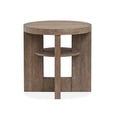 thumbnail image 3 of Magnussen Home Conway Spiced Brown Round End Table, 3 of 5