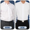 thumbnail image 2 of Sonducket La camisa de hombre mantiene la imagen personal invisible y la camisa de agarre fuerte se mantiene con clips antideslizantes de bloqueo Accesorios de disfraces, 2 of 6