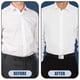 thumbnail image 5 of Guardurnaity Camisas negras con clips antideslizantes de bloqueo, fáciles de usar y limpiar, camisas de hombre con agarre fuerte Accesorios de disfraces, 5 of 6