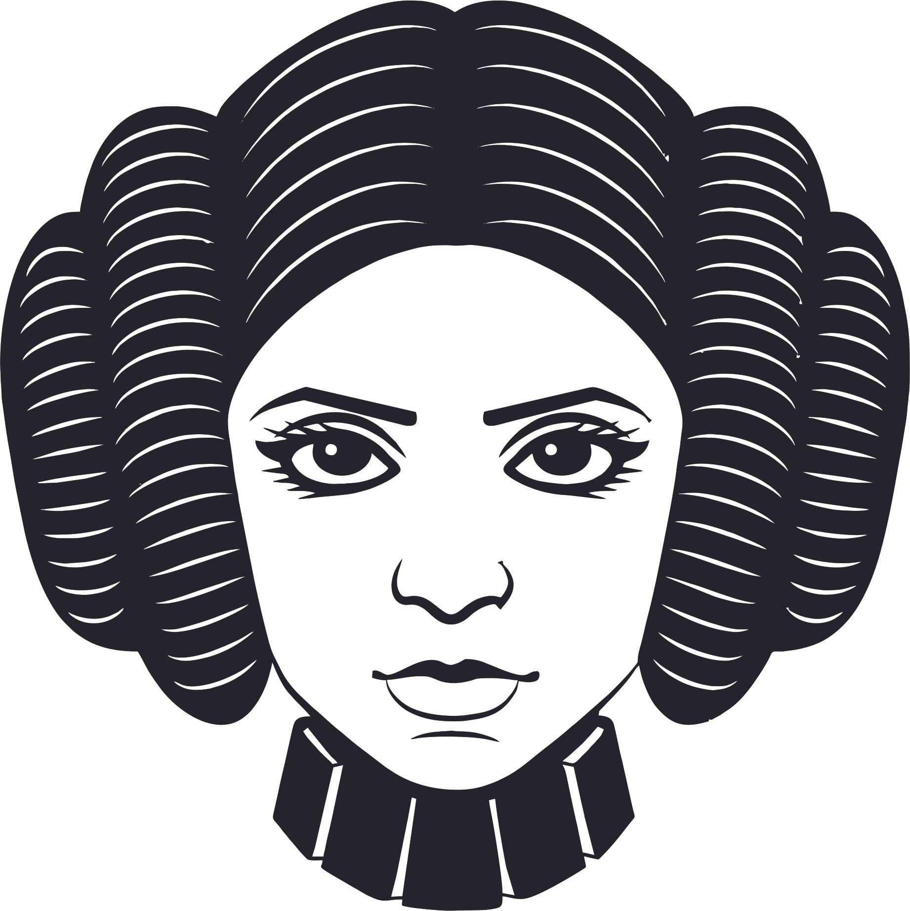 Free Free 83 Cartoon Princess Leia Svg SVG PNG EPS DXF File