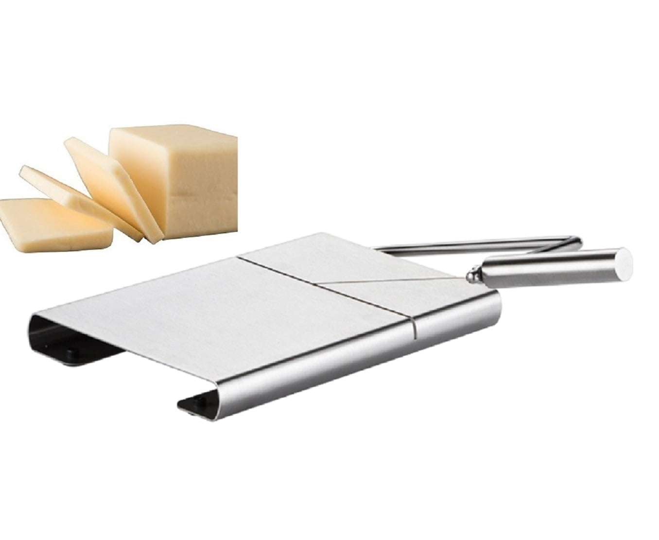 Stainless Steel Wire Cheese Slicers Board With Size Scale - Temu