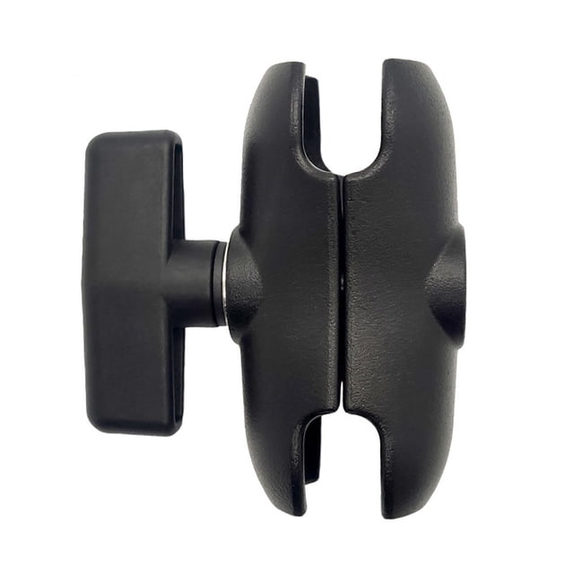 Brazo de Doble Enchufe AleacióN Aluminio 9CM Longitud para RAM con Base Bola 1,5 Pulgadas ExtensióN CáMara Motocicleta