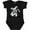 AB-Black, variant on Inktastic Schnauzer with Heart Boys or Girls Baby Bodysuit